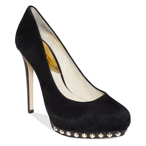 michael kors flat pumps|Michael Kors black suede pumps.